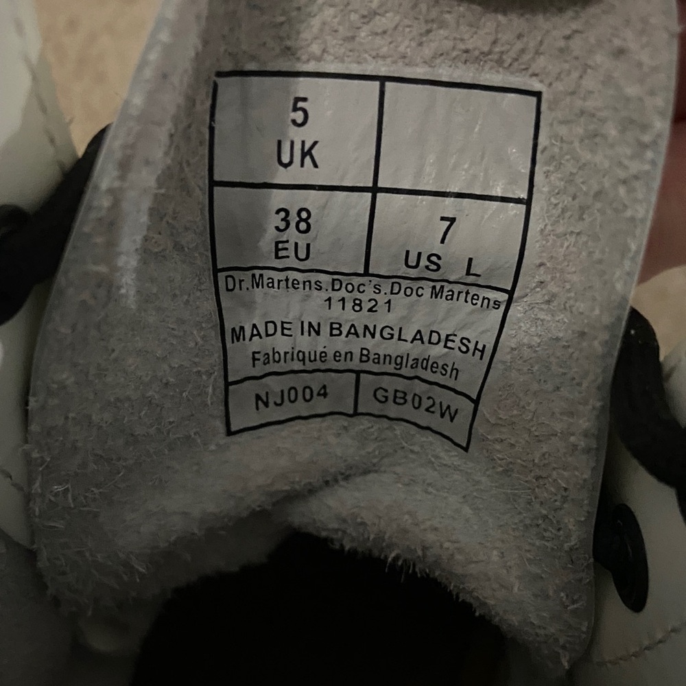 White Doc Martens - Picture 5 of 5
